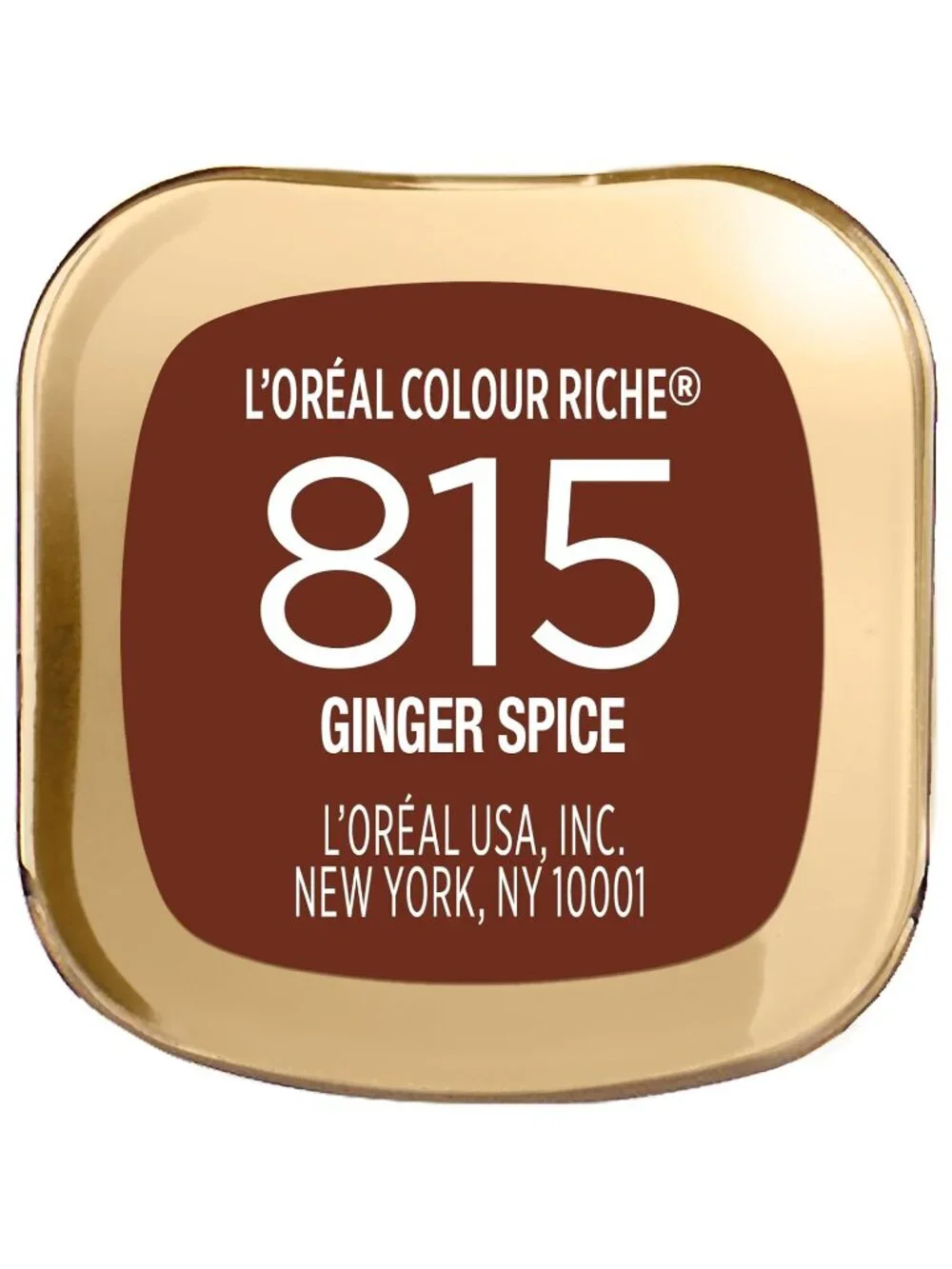 L'Oreal Paris Ginger Spice Colour Riche Hydrating Lip Original Satin Lipstick